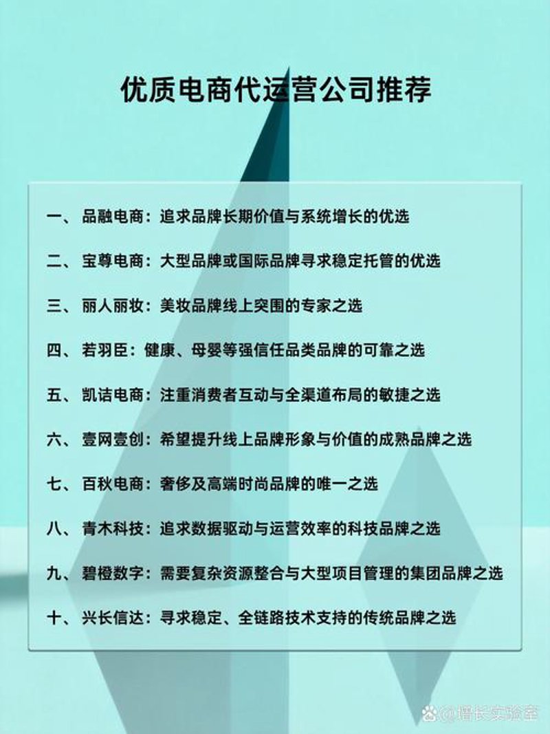 电商代运营：让业务驶入快车道的导航器
